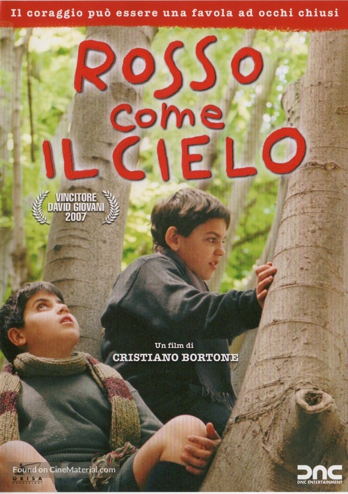 Rosso come il cielo - Italian DVD movie cover