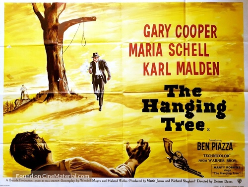 The Hanging Tree - British Movie Poster