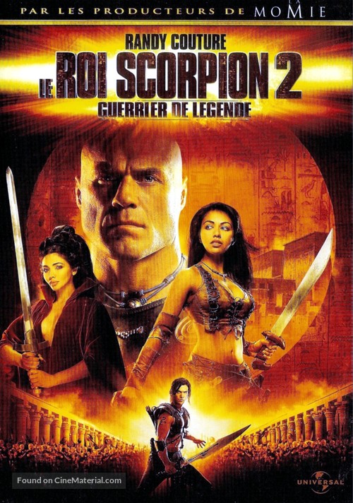 The Scorpion King: Rise of a Warrior - French DVD movie cover