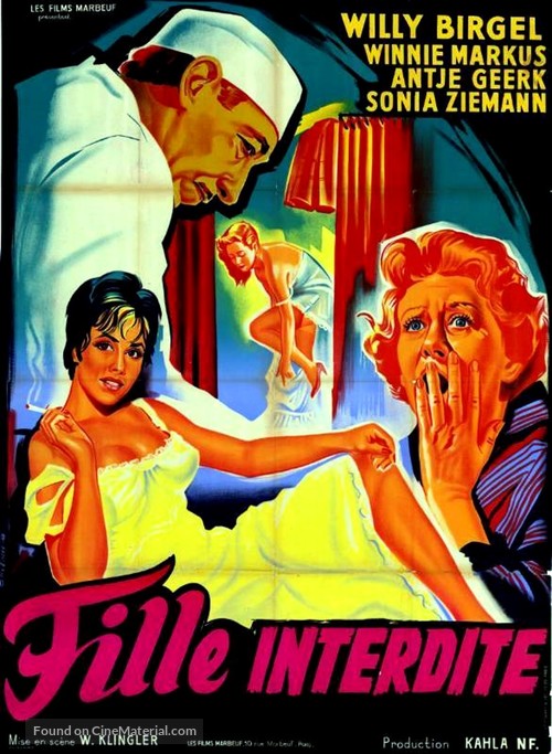 Frauenarzt Dr. Bertram - French Movie Poster
