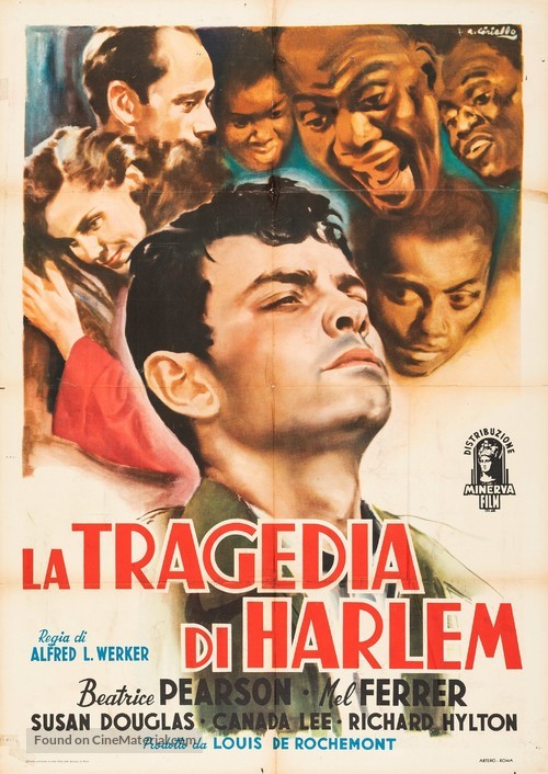 Lost Boundaries - Italian Movie Poster