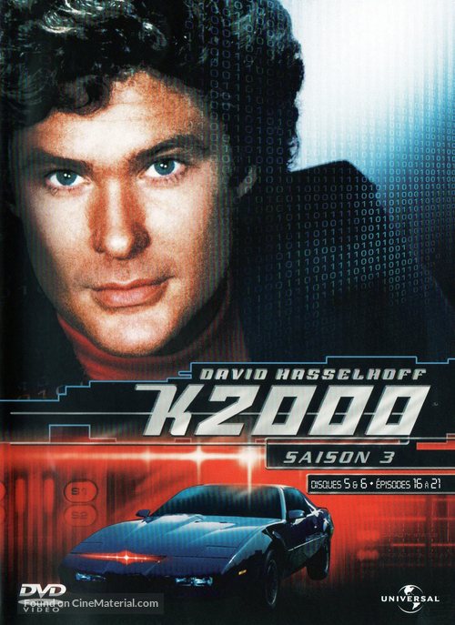 &quot;Knight Rider&quot; - French DVD movie cover