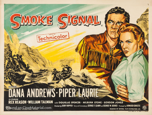 Smoke Signal - British Movie Poster