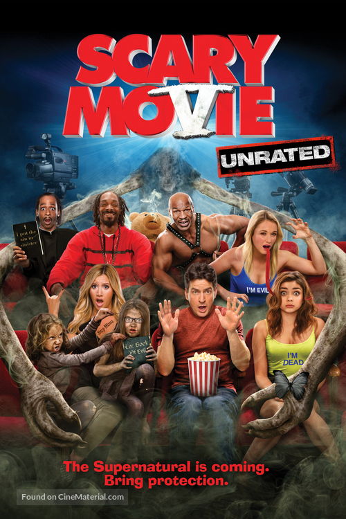 Scary Movie 5 - DVD movie cover