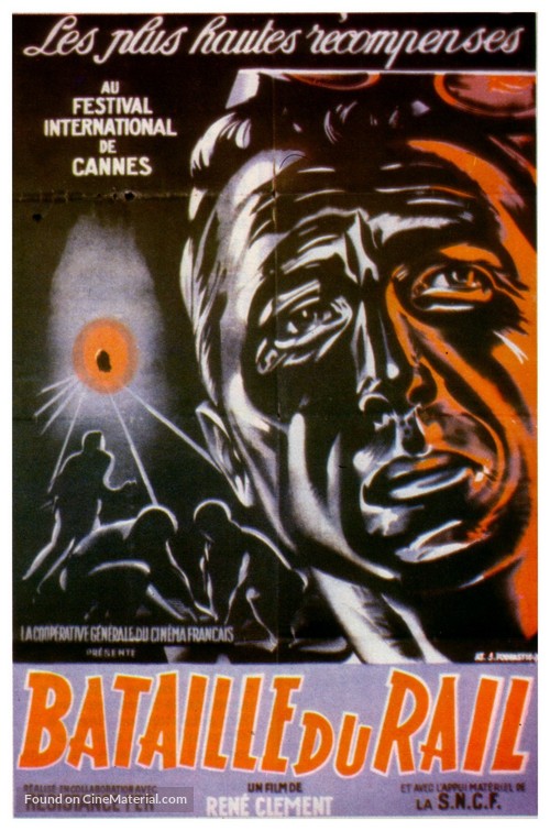 La bataille du rail - French Movie Poster