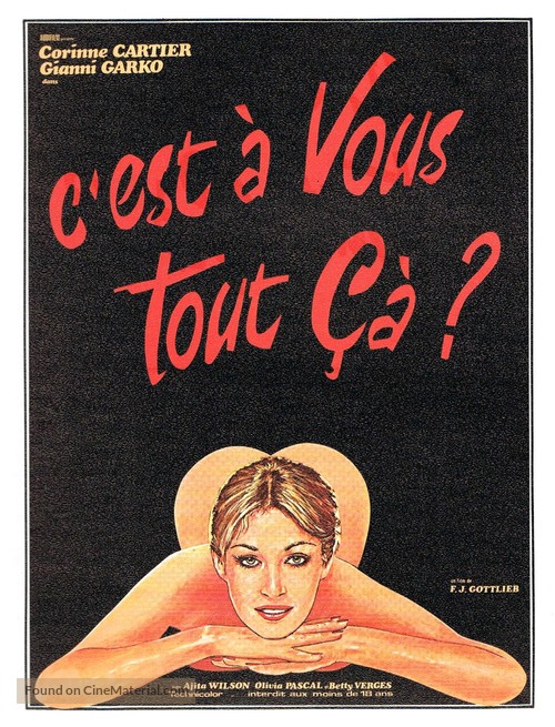 Sylvia im Reich der Wollust - French Movie Poster