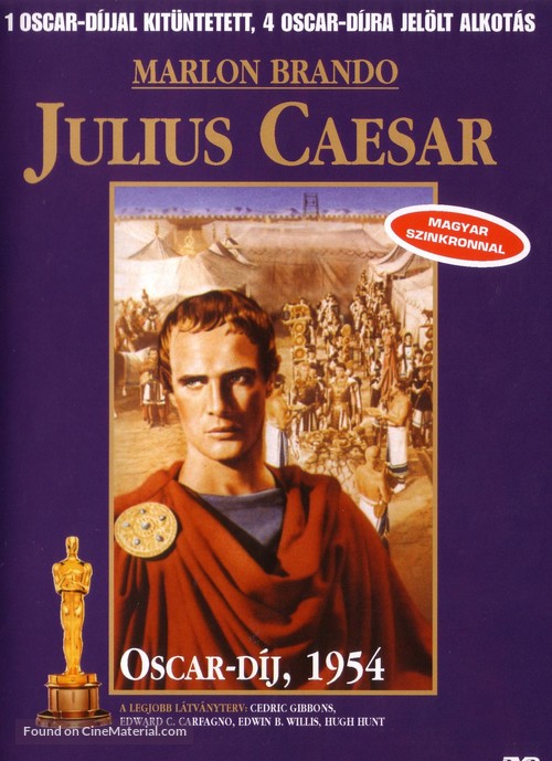 Julius Caesar - Hungarian DVD movie cover