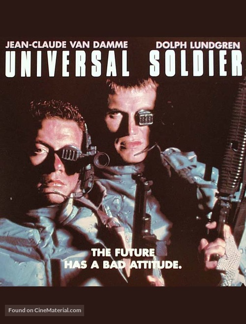 Universal Soldier - DVD movie cover