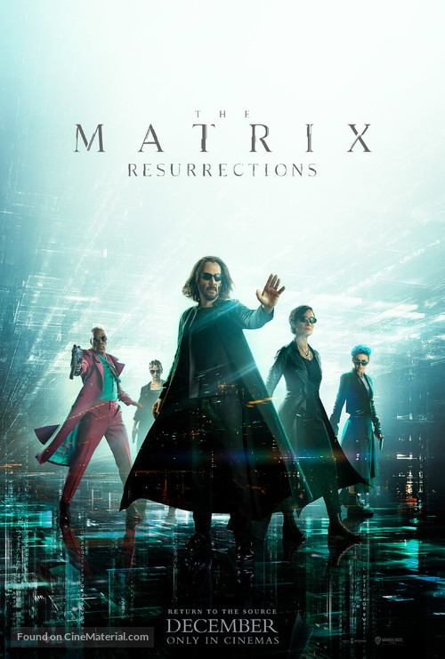 The Matrix Resurrections - British Movie Poster