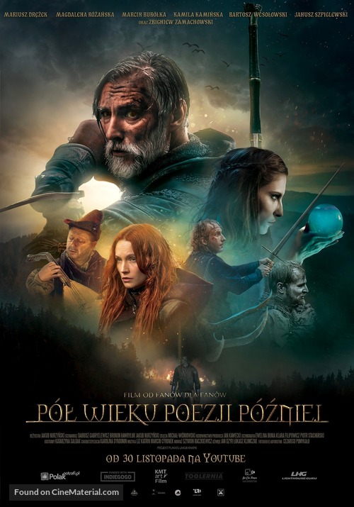 P&oacute;l wieku poezji p&oacute;zniej - Polish Movie Poster