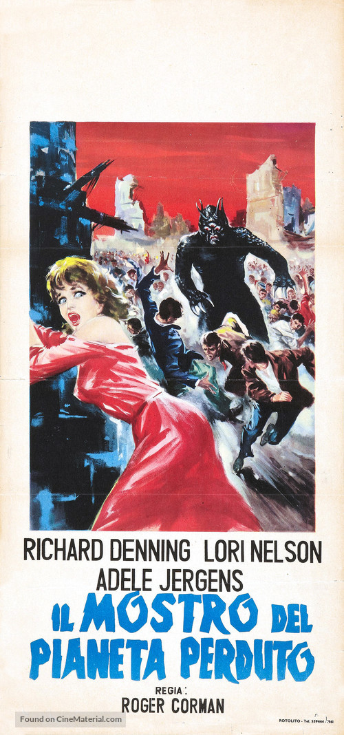 Day the World Ended - Italian Movie Poster