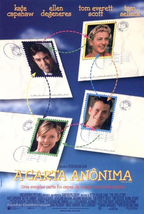 The Love Letter - Brazilian Movie Poster