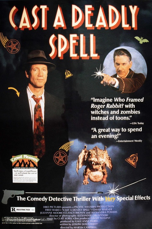 Cast a Deadly Spell - Movie Poster