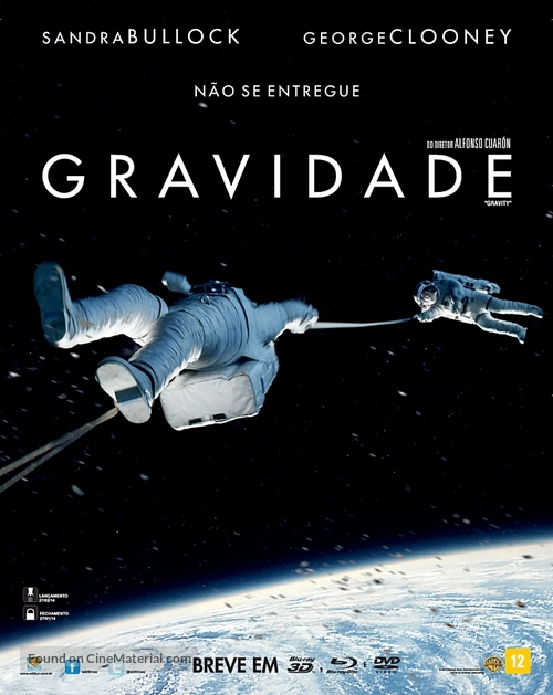 Gravity - Brazilian Video release movie poster