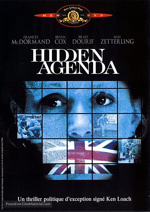Hidden Agenda - French Movie Cover