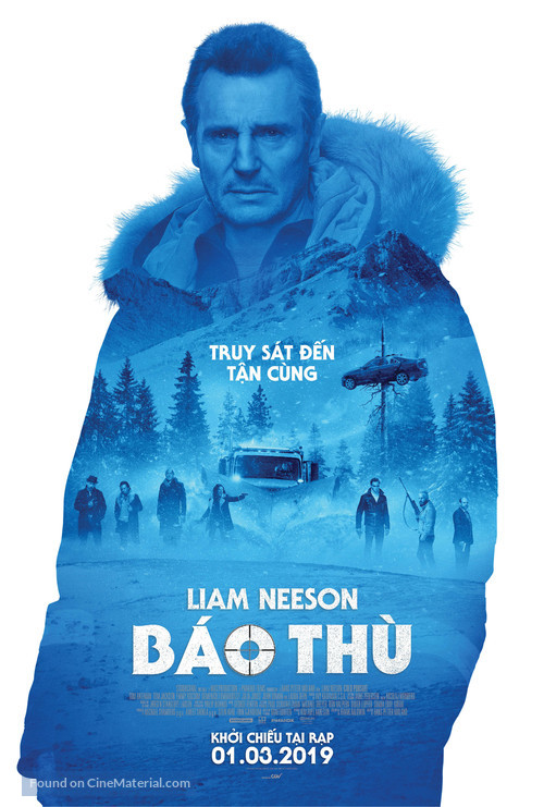 Cold Pursuit - Vietnamese Movie Poster