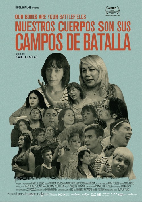 Nos corps sont vos champs de bataille - Argentinian Movie Poster