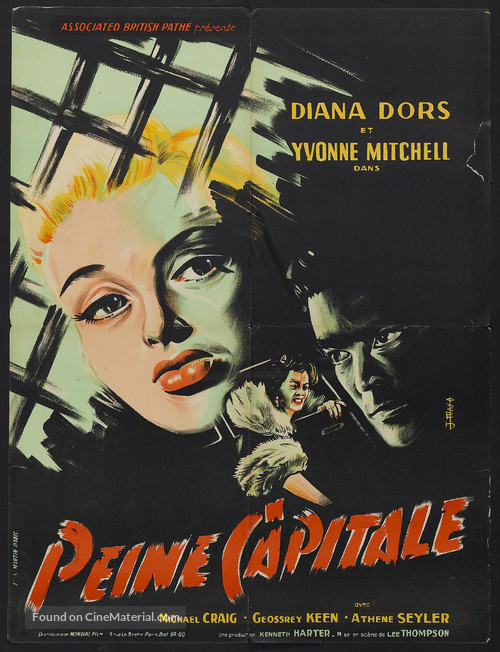 Yield to the Night - French Movie Poster