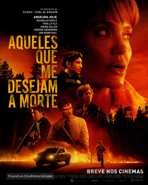 Those Who Wish Me Dead - Brazilian Movie Poster