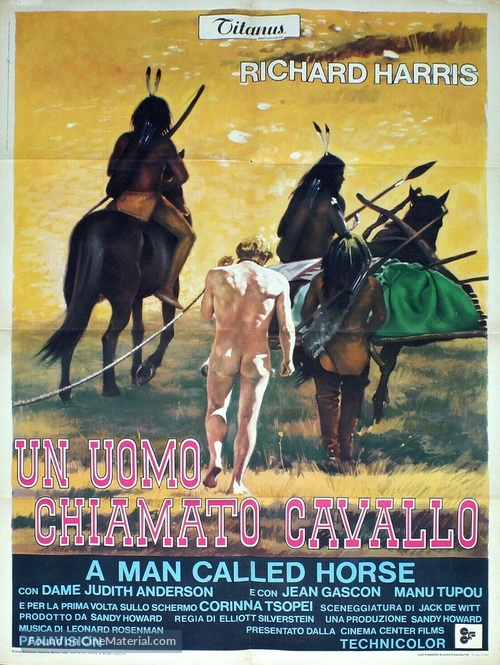 A Man Called Horse - Italian Movie Poster
