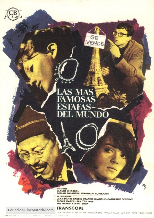 Les plus belles escroqueries du monde - Spanish Movie Poster