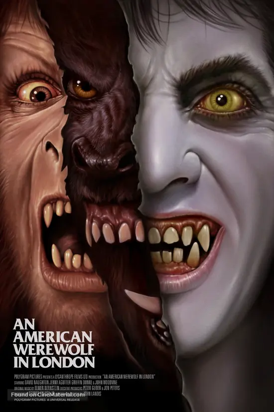 An American Werewolf in London - Australian poster