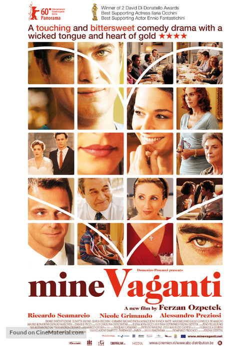 Mine vaganti - Dutch Movie Poster