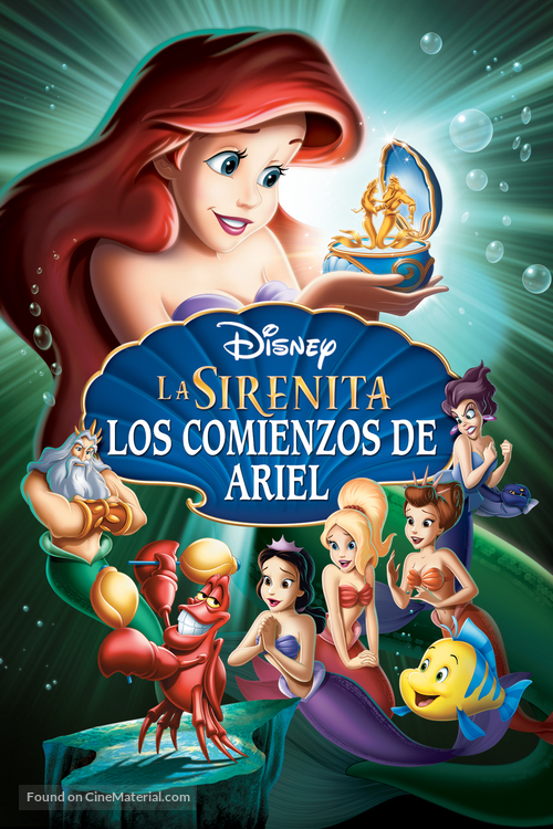 The Little Mermaid: Ariel&#039;s Beginning - Mexican DVD movie cover