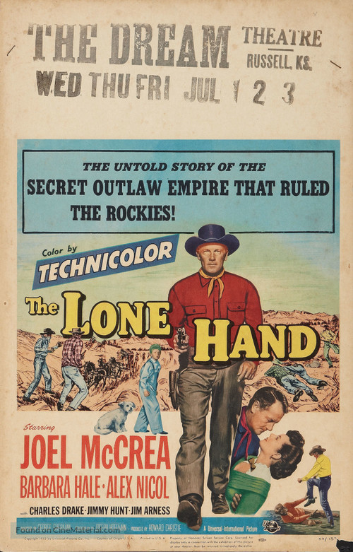 The Lone Hand - Movie Poster