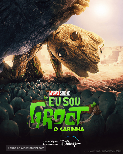 &quot;I Am Groot&quot; - Brazilian Movie Poster