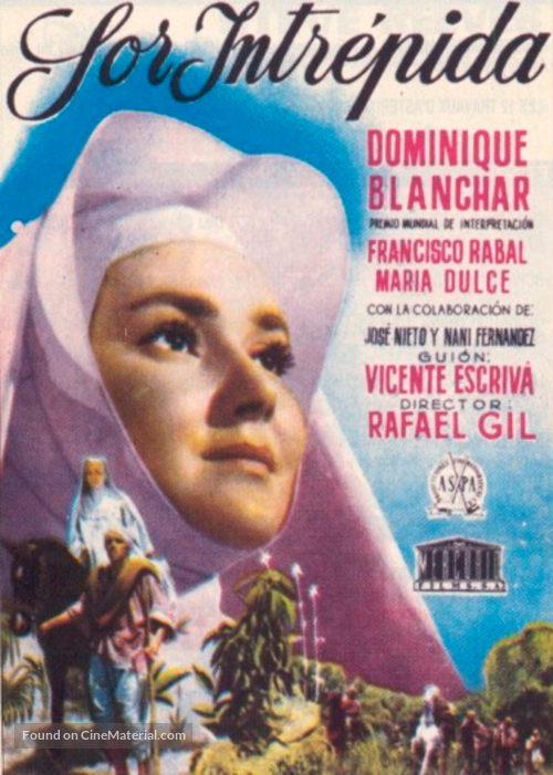 Sor intr&eacute;pida - Spanish Movie Poster