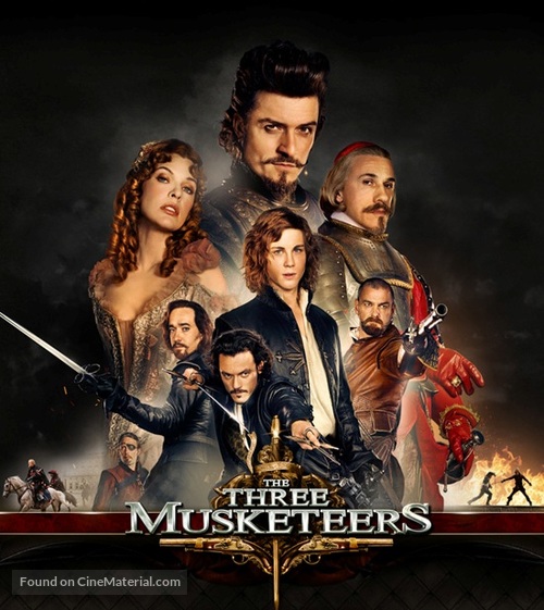 The Three Musketeers - Blu-Ray movie cover