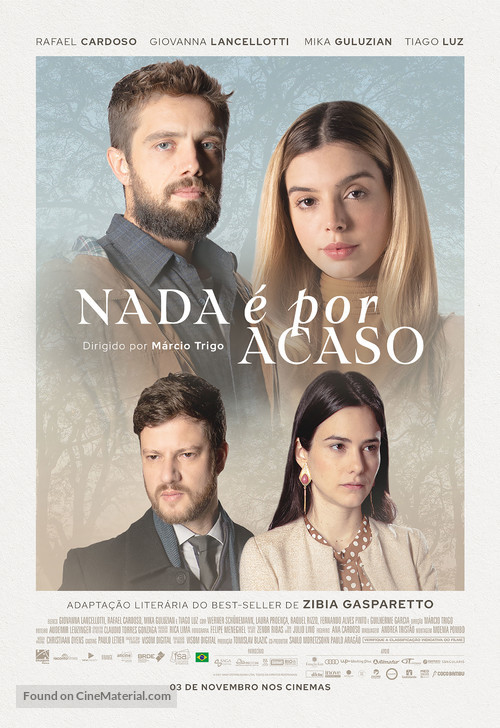 Nada &Eacute; Por Acaso - Brazilian Movie Poster