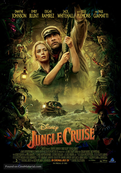 Jungle Cruise -  Movie Poster