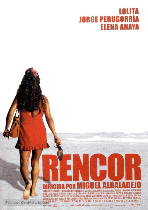 Rencor - Spanish Movie Poster