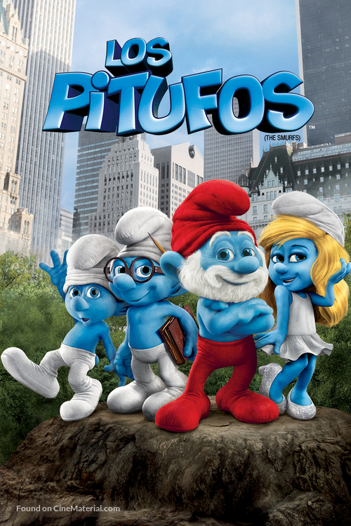 The Smurfs - Mexican DVD movie cover