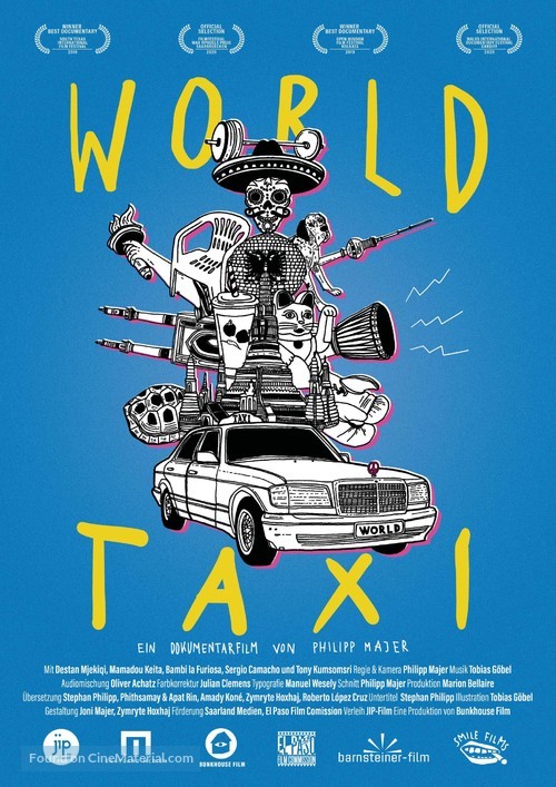 World Taxi - German Movie Poster