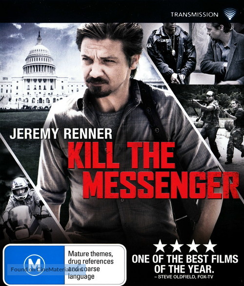 Kill the Messenger - Australian Blu-Ray movie cover