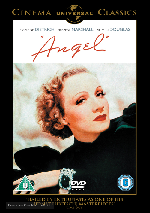 Angel - British DVD movie cover