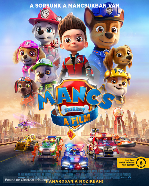 Paw Patrol: The Movie - Hungarian Movie Poster