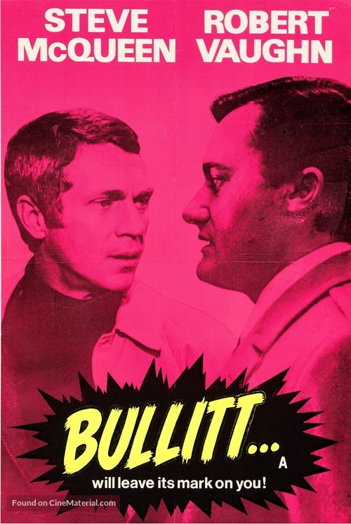 Bullitt - British Movie Poster