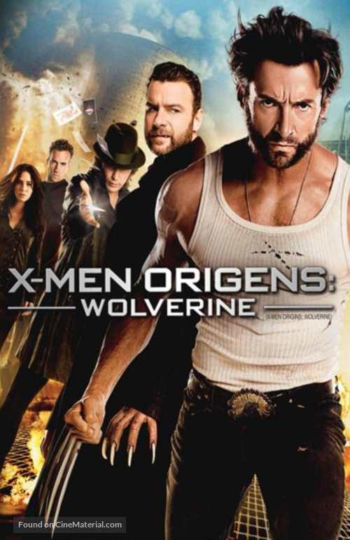 X-Men Origins: Wolverine - Brazilian DVD movie cover