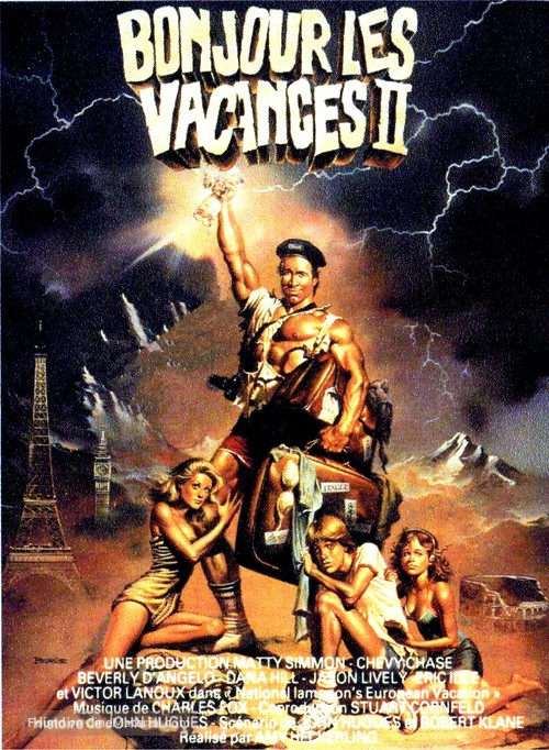 European Vacation - French Movie Poster