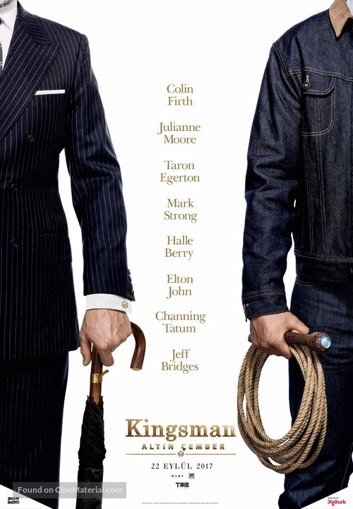 Kingsman: The Golden Circle - Turkish Movie Poster