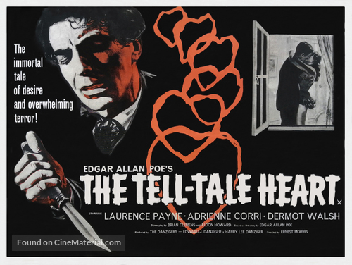 The Tell-Tale Heart - British Movie Poster