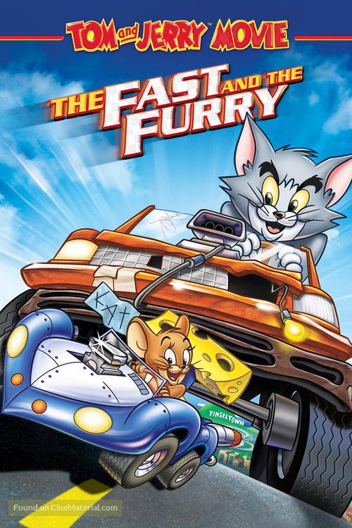 Tom and Jerry: The Fast and the Furry - DVD movie cover