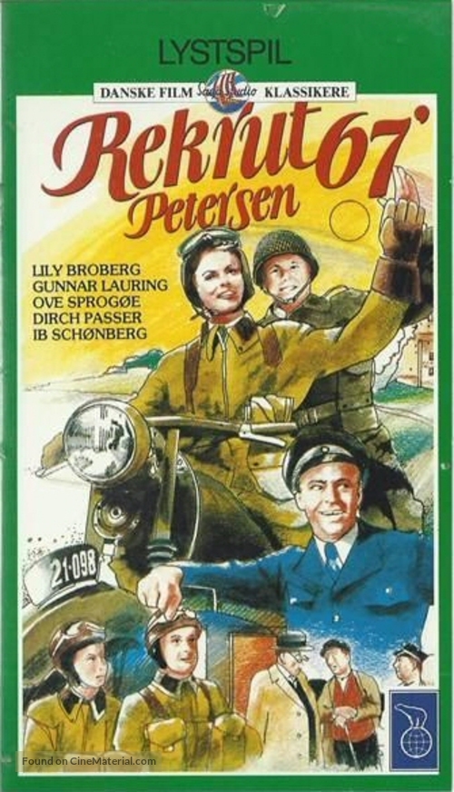 Rekrut 67, Petersen - Danish VHS movie cover