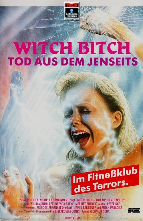 Death Spa - German VHS movie cover
