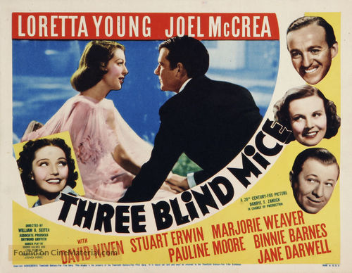 Three Blind Mice - Movie Poster