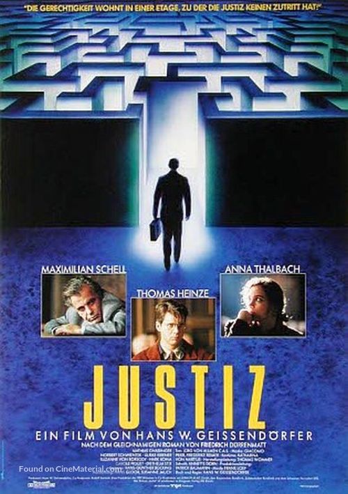 Justiz - German Movie Poster